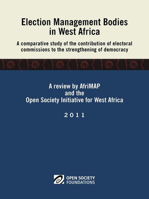 cover image of Election Management Bodies in West Africa